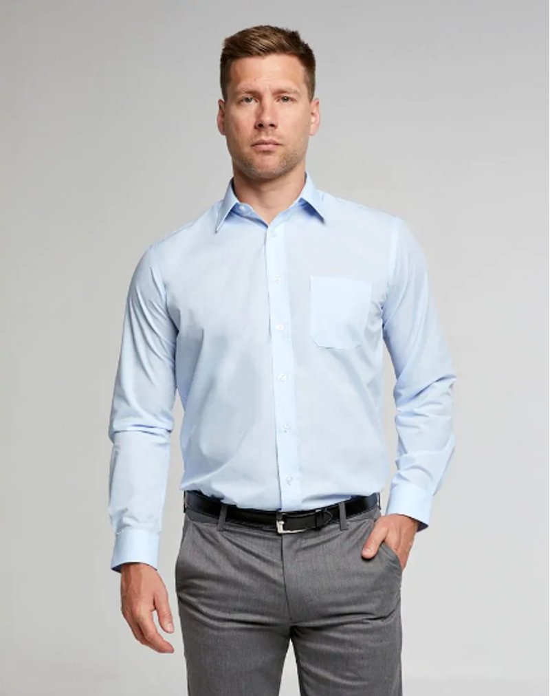 D2 Easy-Care King Size Shirt Glacier SLX3300B -1